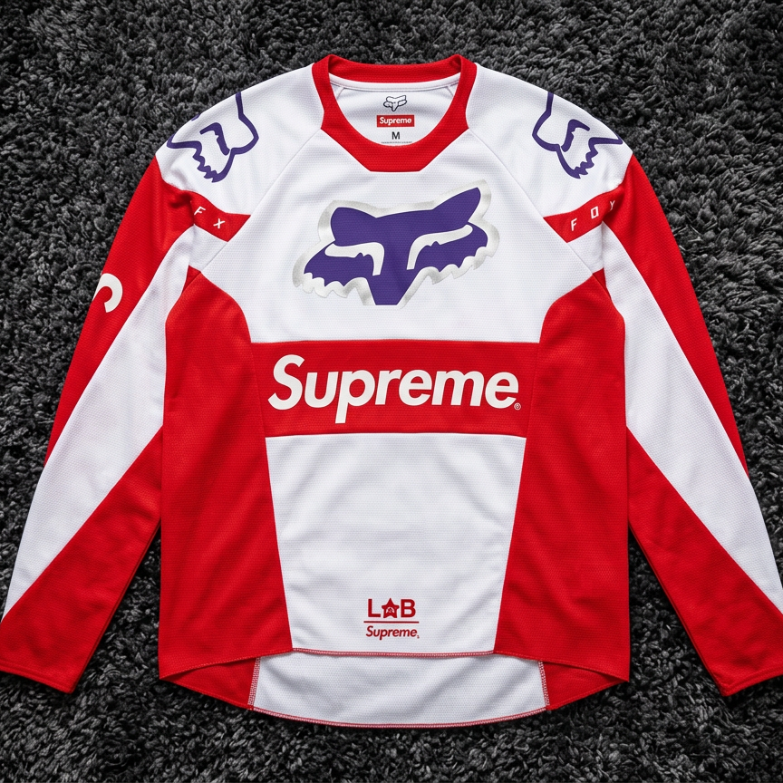 Supreme x Fox Racing Moto Jersey