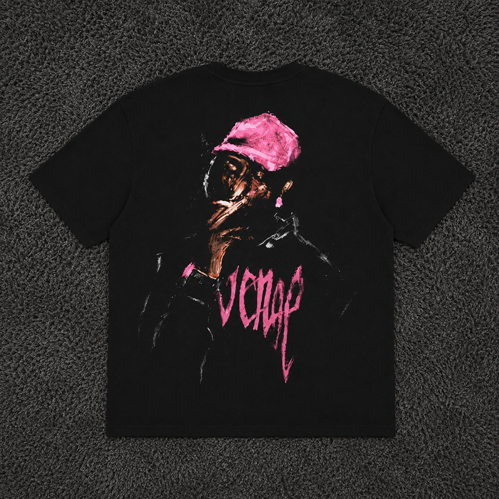 Revenge x Ski Mask The Slump God Pink Graphic Tee