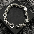 Chrome Hearts Dice & Cross Link Bracelet