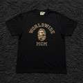 BAPE x MCM "Worldwide" Camo Ape Head Tee