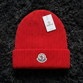Moncler Wool Logo Patch Beanie