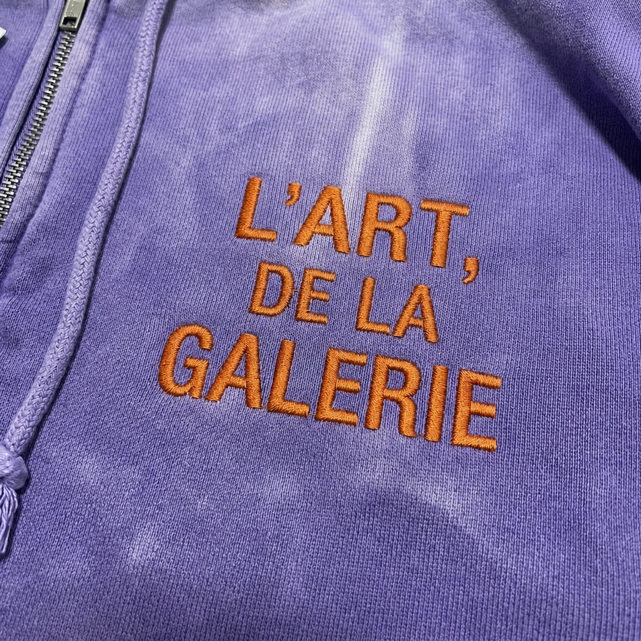 Gallery Dept. Sun-Faded Purple Zip-Up